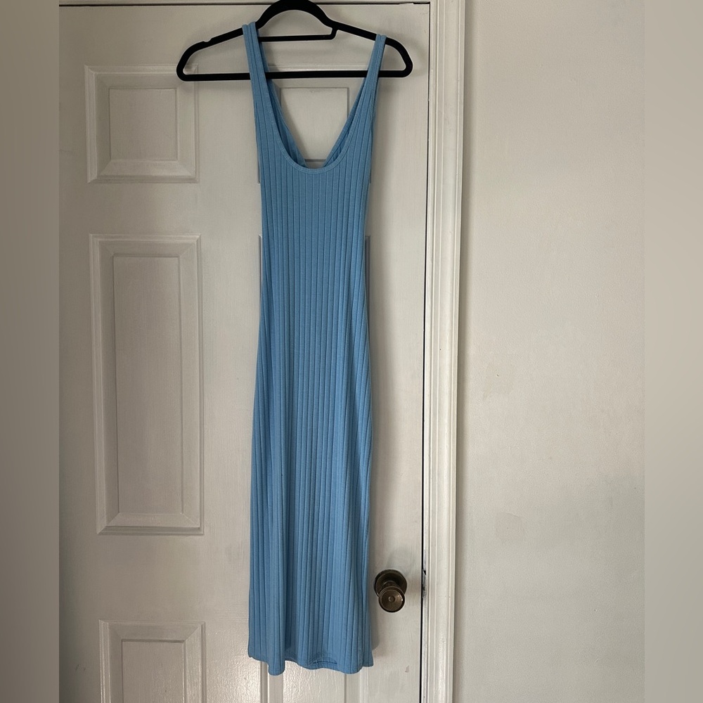 Billabong Backless Dress  Blue dress size small